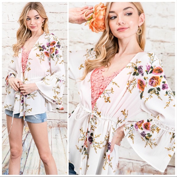 Angel Spell Bound Kimono Top - Picture 6 of 8